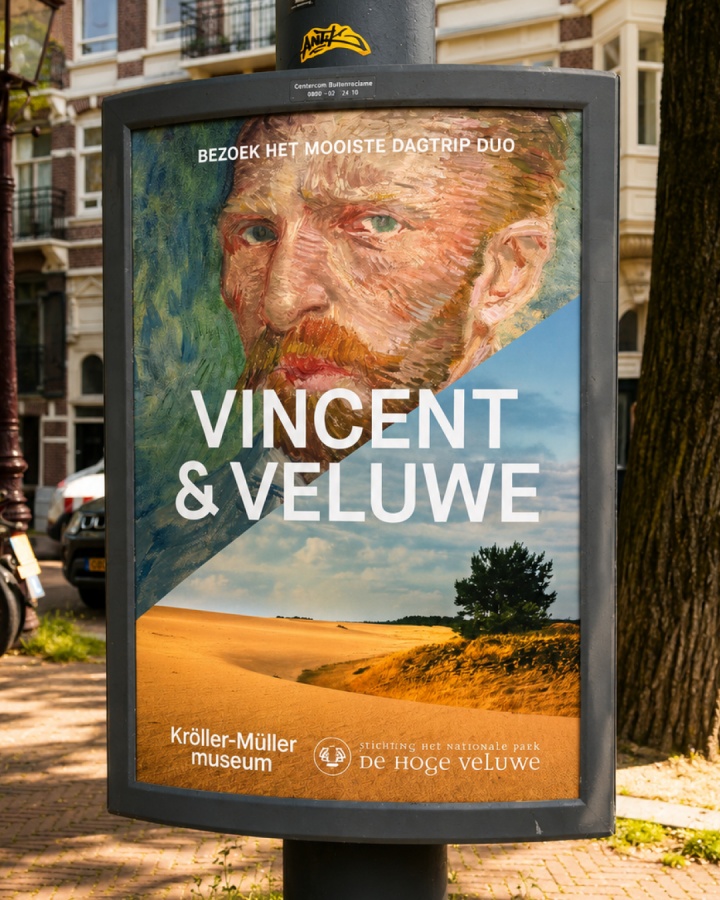 Sinds 1416 staand kroller muller museum corporate campagne vincent veluwe grafisch ontwerp visuele communicatie marketing branding design identiteit agency gelderland arnhem