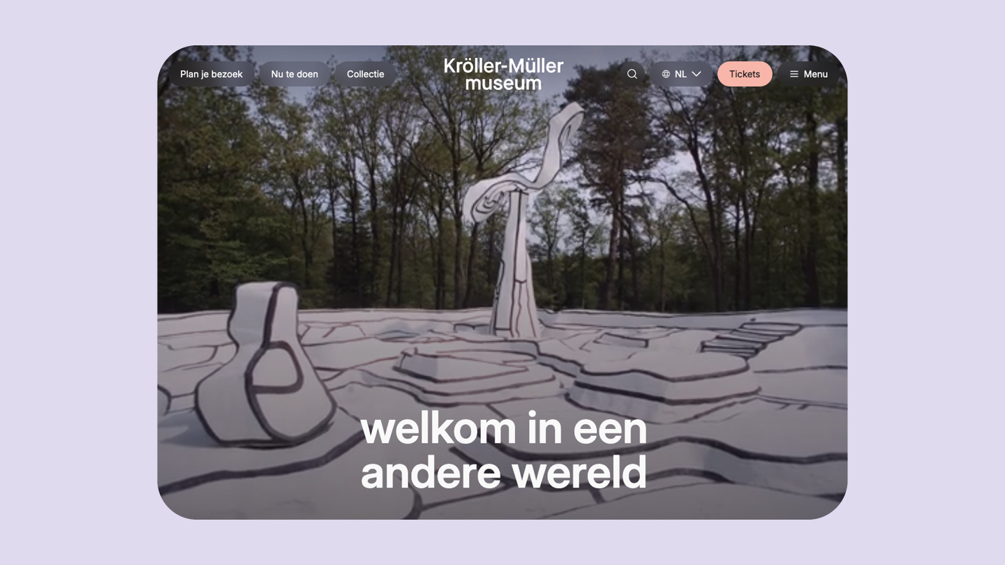 Sinds 1416 kroller muller museum corporate campagne grafisch ontwerp visuele communicatie marketing branding design identiteit agency gelderland arnhem5