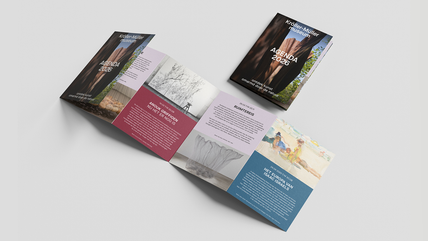 Sinds 1416 kroller muller museum corporate campagne grafisch ontwerp visuele communicatie marketing branding design identiteit agency gelderland arnhem7
