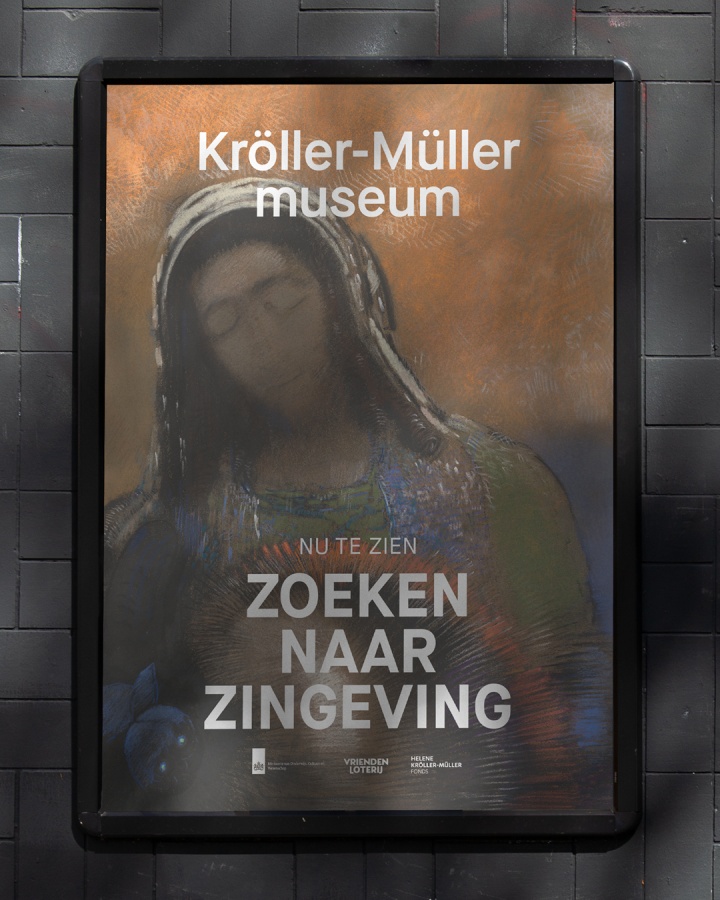 Sinds 1416 staand kroller muller museum tentoonstelling campagne ZNZ grafisch ontwerp visuele communicatie marketing branding design identiteit agency gelderland arnhem