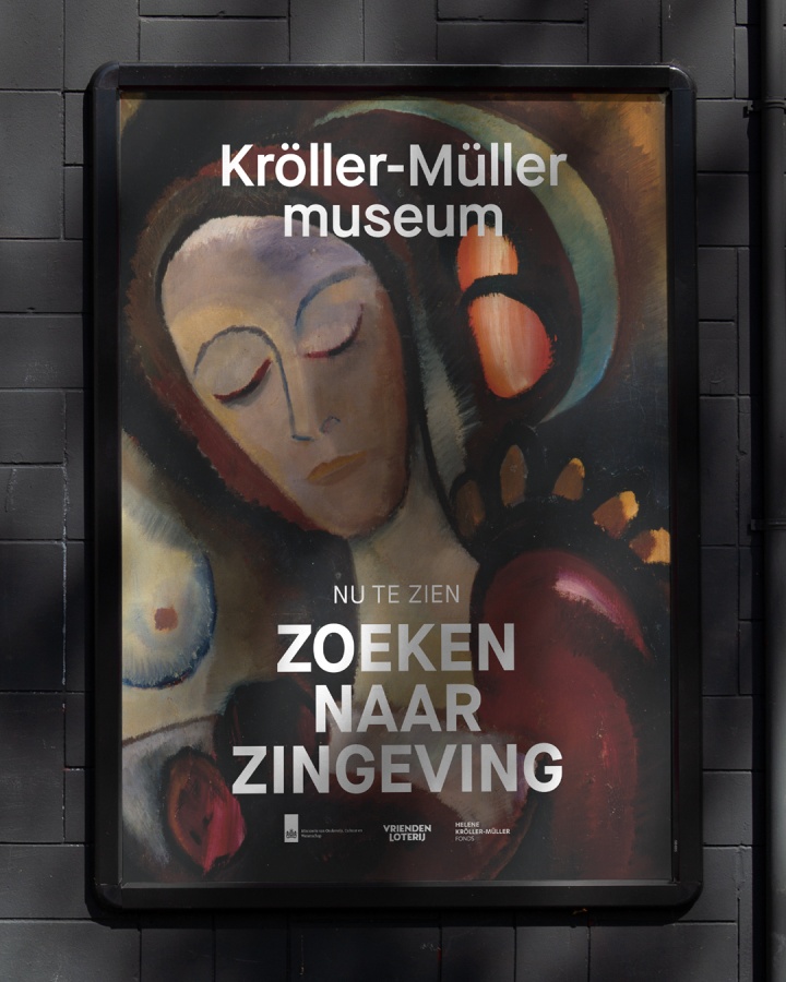 Sinds 1416 staand kroller muller museum tentoonstelling campagne ZNZ grafisch ontwerp visuele communicatie marketing branding design identiteit agency gelderland arnhem2