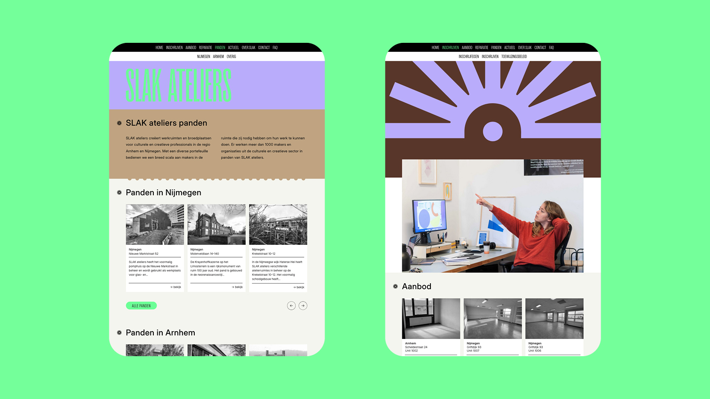 Sinds 1416 slak ateliers website design visuele identiteit grafisch ontwerp visuele communicatie marketing branding design identiteit agency gelderland arnhem5